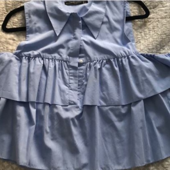 Zara Cold Shoulder Top - Picture 3 of 4